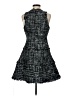 Likely 100% Polyester Tweed Black Cocktail Dress Size 6 - photo 2