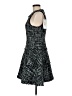 Likely 100% Polyester Tweed Black Cocktail Dress Size 6 - photo 5