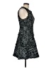 Likely 100% Polyester Tweed Black Cocktail Dress Size 6 - photo 4