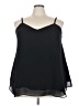 Torrid 100% Polyester Black Sleeveless Blouse Size 3X Plus (3) - photo 1