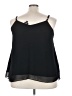 Torrid 100% Polyester Black Sleeveless Blouse Size 3X Plus (3) - photo 2