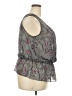 Lane Bryant 100% Polyester Gray Sleeveless Blouse Size 18 - 20 Plus - photo 4