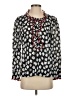 J.Crew 100% Cotton Black Long Sleeve Blouse Size S - photo 1