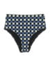 Solid & Striped Houndstooth Blue Swimsuit Bottoms Size S - photo 1
