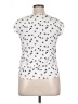 Ivanka Trump White Short Sleeve Blouse Size XL (estimated) - photo 2