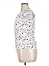 Ivanka Trump White Short Sleeve Blouse Size XL (estimated) - photo 5