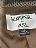 Kasper A.S.L. 100% Wool Gray Brown Wool Blazer Size 12 - photo 6