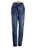 Express Solid Blue Jeans Size 4 - photo 1