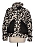 Jonathan Simkhai 100% Polyester Animal Print Ivory Black Snow Jacket Size L - photo 1