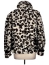 Jonathan Simkhai 100% Polyester Animal Print Ivory Black Snow Jacket Size L - photo 2