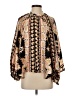 Assorted Brands 100% Polyester Black Long Sleeve Blouse Size S - photo 1
