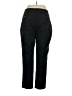 Choices Solid Black Casual Pants Size 14 - photo 2
