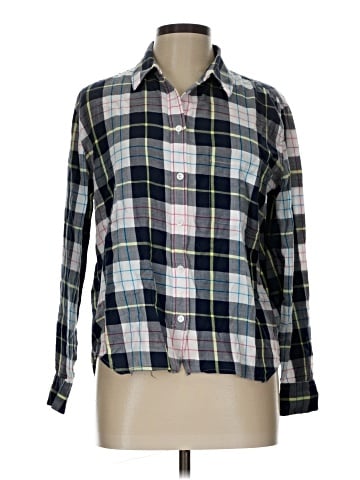 Equipment Long Sleeve Button-Down Shirt (view 1)