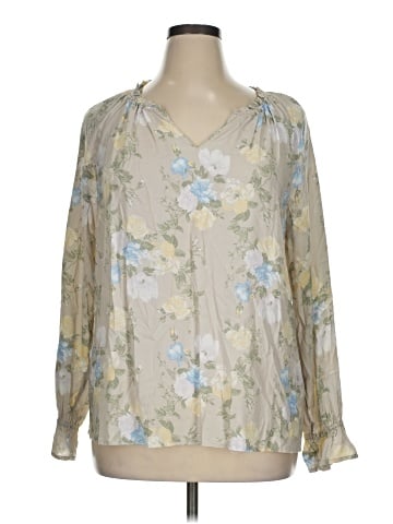 C&C California Long Sleeve Blouse (view 1)