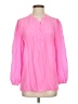 Lilly Pulitzer 100% Silk Pink Blouse Size S - photo 1