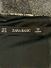 Zara Basic Metallic Silver Faux Leather Skirt Size M - photo 4