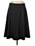 Rafaella Solid Black Casual Skirt Size 6 - photo 1
