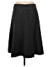 Rafaella Solid Black Casual Skirt Size 6 - photo 2