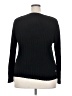 Love 21 Metallic Black Pullover Sweater Size 2X - photo 2