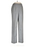 Perceptions 100% Polyester Chevron-herringbone Gray Dress Pants Size 10 - photo 1