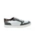 Kaanas Color Block Animal Print Green Ivory Sneakers Size 10 - photo 1