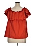 Shein Curve 100% Polyester Red Sleeveless Blouse Size 14 Plus (1) - photo 2