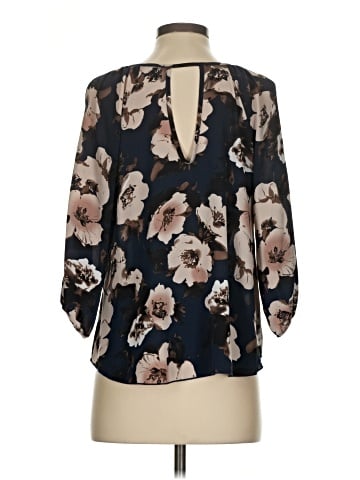 Papaya 3/4 Sleeve Blouse (view 2)