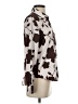 Maison d' Amelie Floral Brown Long Sleeve Blouse Size XS - photo 4