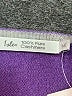 Isle Apparel Purple Pullover Sweater Size M - photo 6