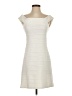 Nell Solid Ivory Cocktail Dress Size S - photo 1