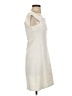 Nell Solid Ivory Cocktail Dress Size S - photo 4