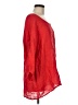Unbranded 100% Linen Red 3/4 Sleeve Blouse Size 9 - photo 4