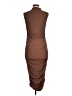 Unbranded Solid Brown Cocktail Dress Size M (estimated) - photo 2