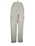 Athleta Solid Gray Cargo Pants Size 14 - photo 1