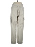 Athleta Solid Gray Cargo Pants Size 14 - photo 2