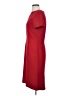 Kasper A.S.L. Solid Red Casual Dress Size 4 - photo 5