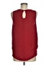 Dizzy Lizzy 100% Polyester Red Sleeveless Blouse Size M - photo 2
