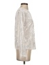 Allegra K Silver Long Sleeve Blouse Size S - photo 4