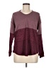 Style&Co Burgundy Pullover Sweater Size M - photo 1