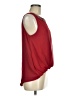 Dizzy Lizzy 100% Polyester Red Sleeveless Blouse Size M - photo 4