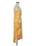 BCBGeneration Paisley Yellow Casual Dress Size XS - photo 4