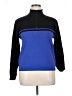 Eddie Bauer Color Block Blue Turtleneck Sweater Size XL - photo 1