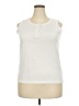 Extra Elements Ivory Sleeveless T-Shirt Size 18 (petite) - photo 1