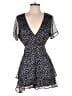Altar'd State 100% Polyester Polka Dots Black Romper Size S - photo 1