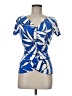 Carlisle Blue Short Sleeve Top Size M - photo 1