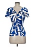 Carlisle Blue Short Sleeve Top Size M - photo 2