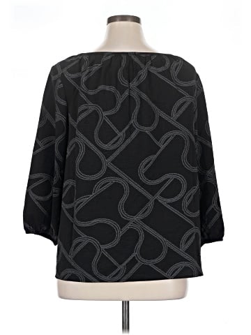 Olivia & Martin 3/4 Sleeve Blouse (view 2)