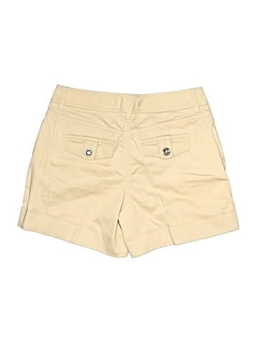 White House Black Market Khaki Shorts (view 2)