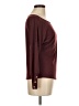 Shein Burgundy Long Sleeve Top Size 6 - photo 4