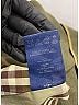 Burberry 100% Polyester Green Tan Trenchcoat Size 10 - photo 8